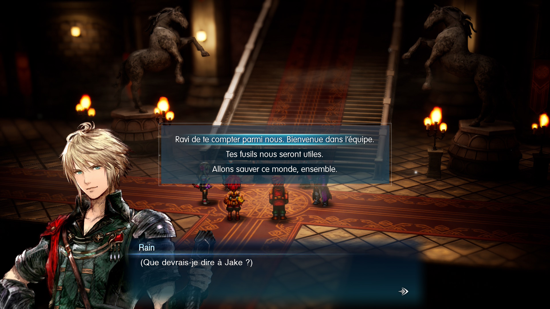 guide final fantasy resonance choix dialogues jake