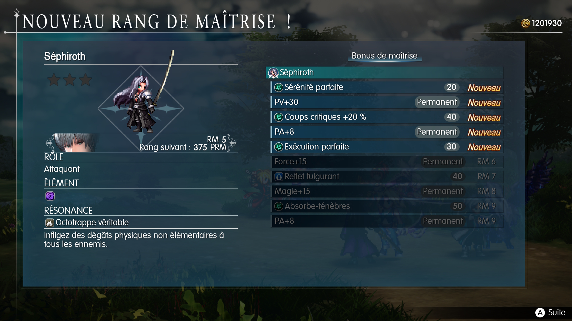 astuce farm prm ff resonance