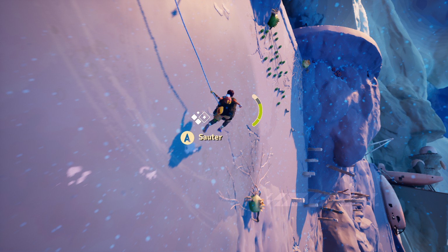 Jusant escalade mur Jusant escalade mur