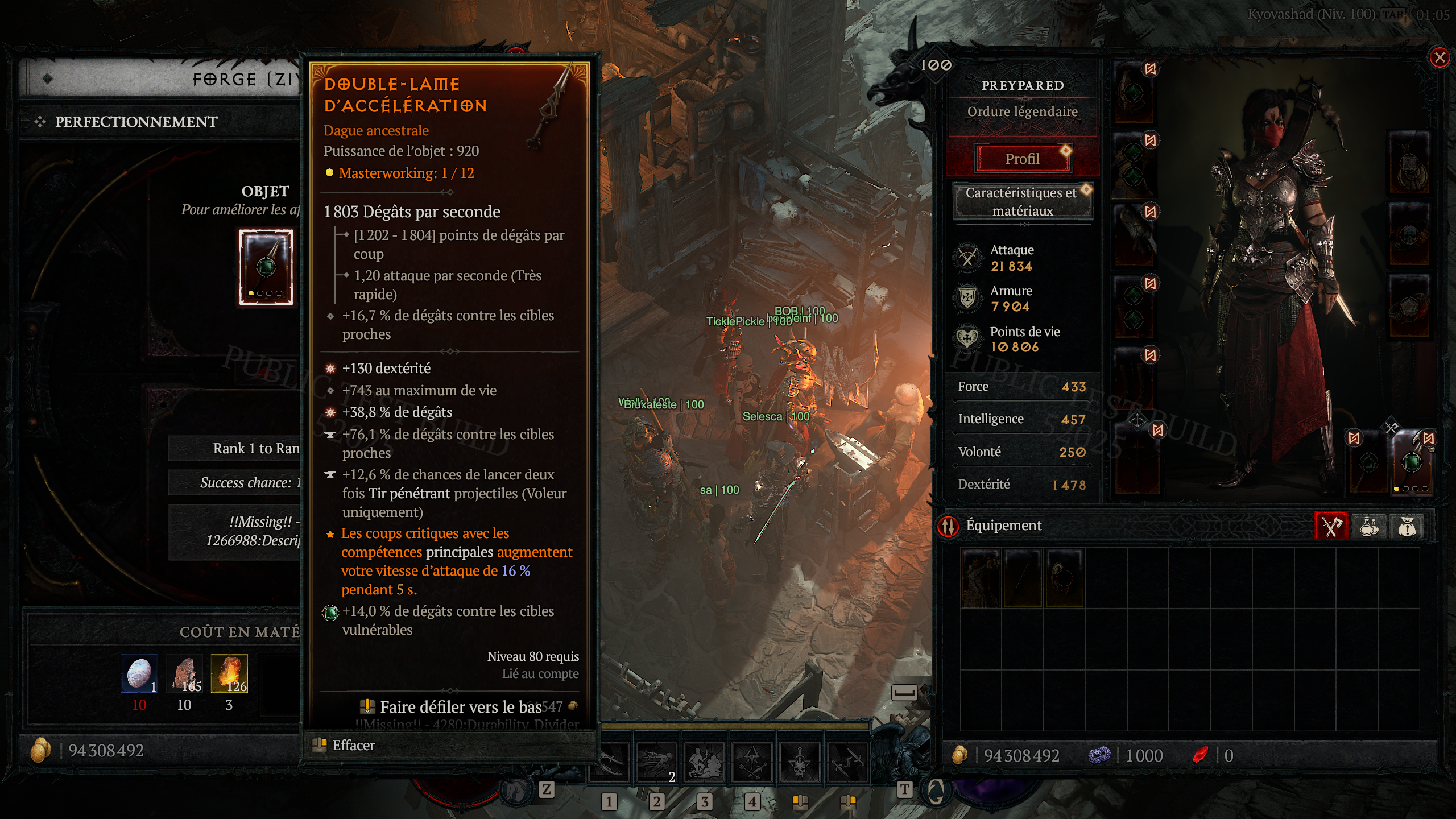 Diablo 4 Perfectionnement PTR Diablo 4 Perfectionnement PTR