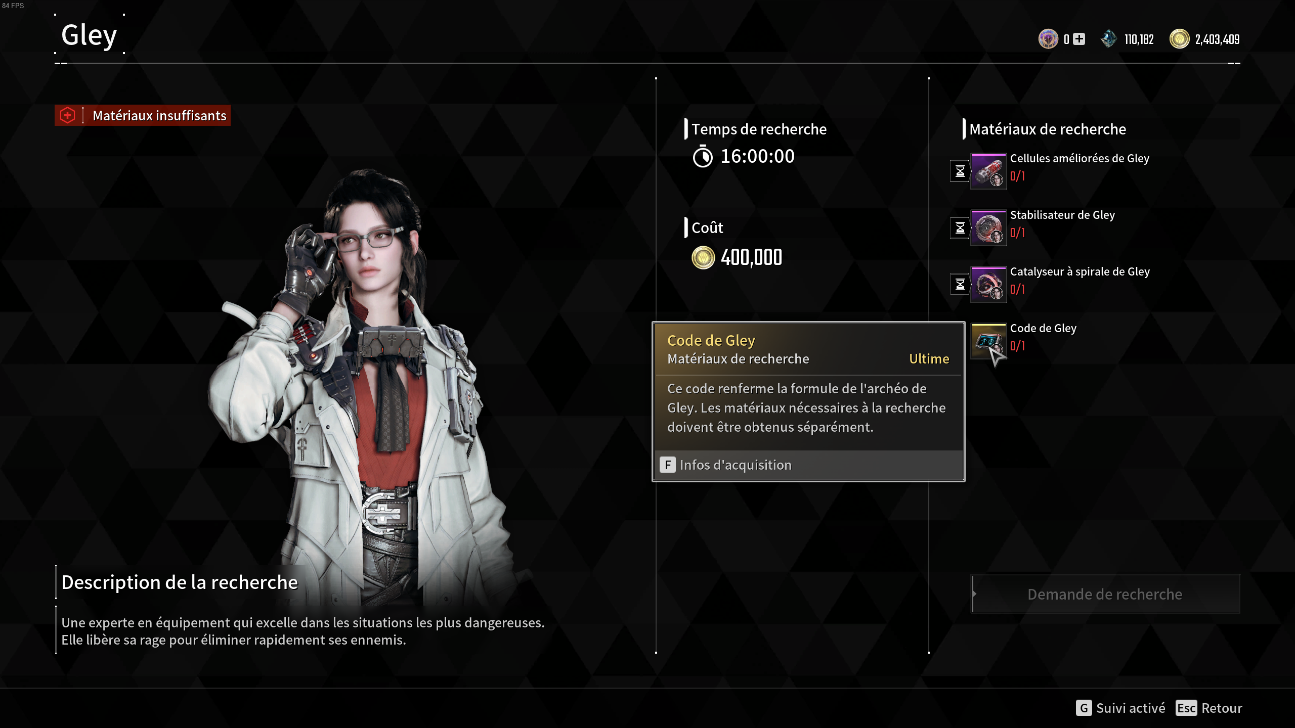 The First Descendant Recherche LÃ©gataire