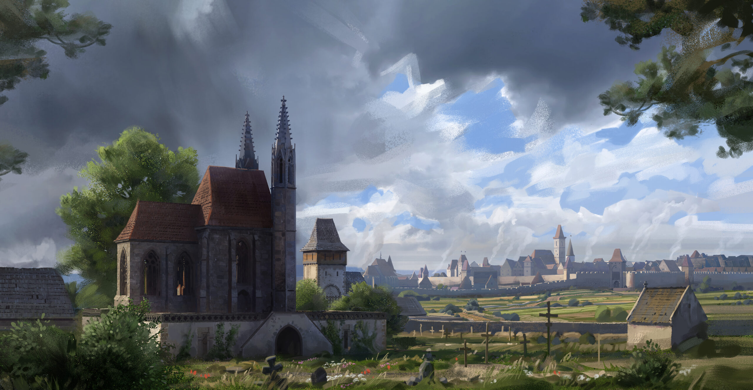 Kingdom Come Deliverance 2 Kuttenberg Concept Art