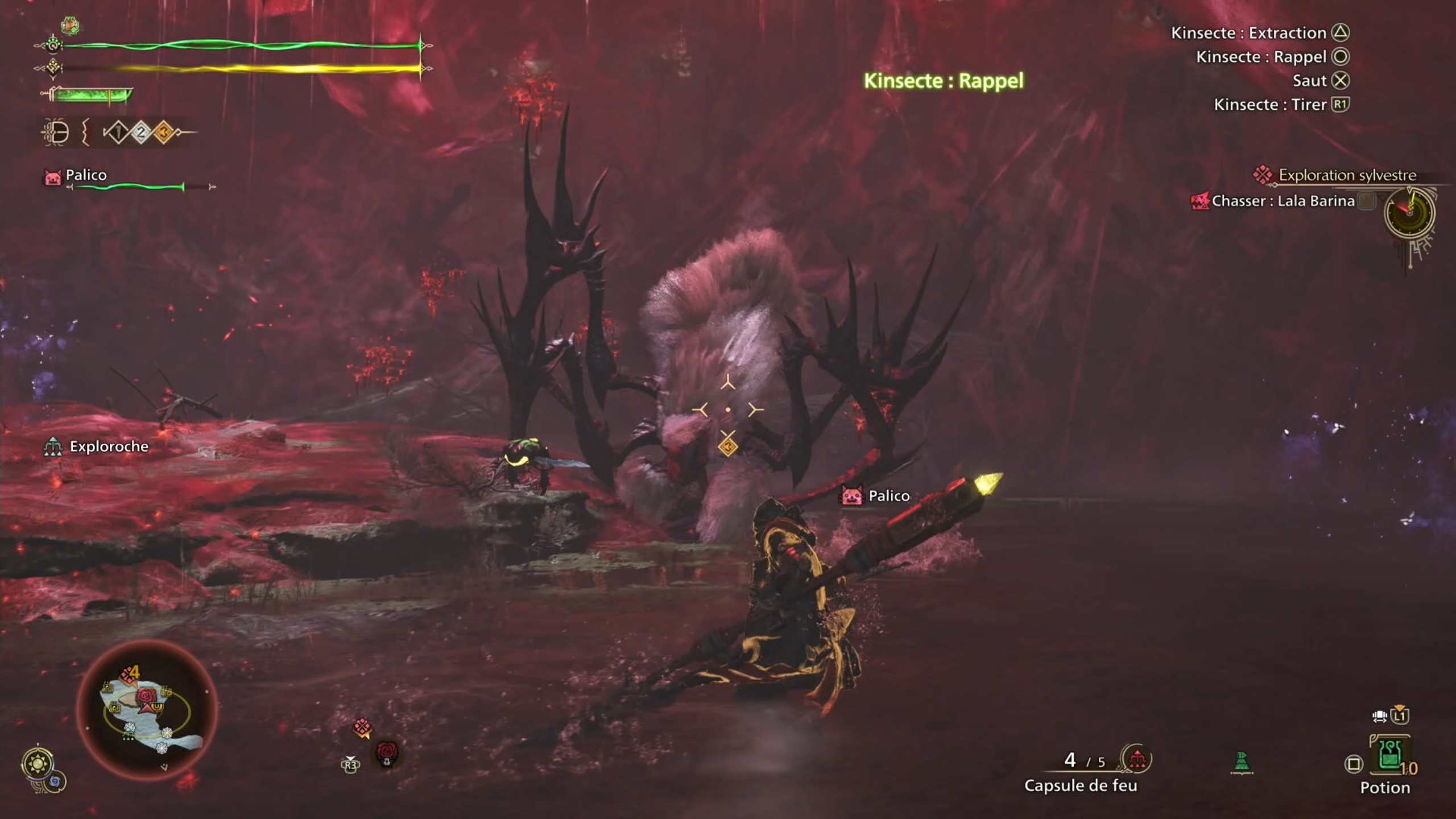 Monster Hunter Wilds Insecto contre Insecte