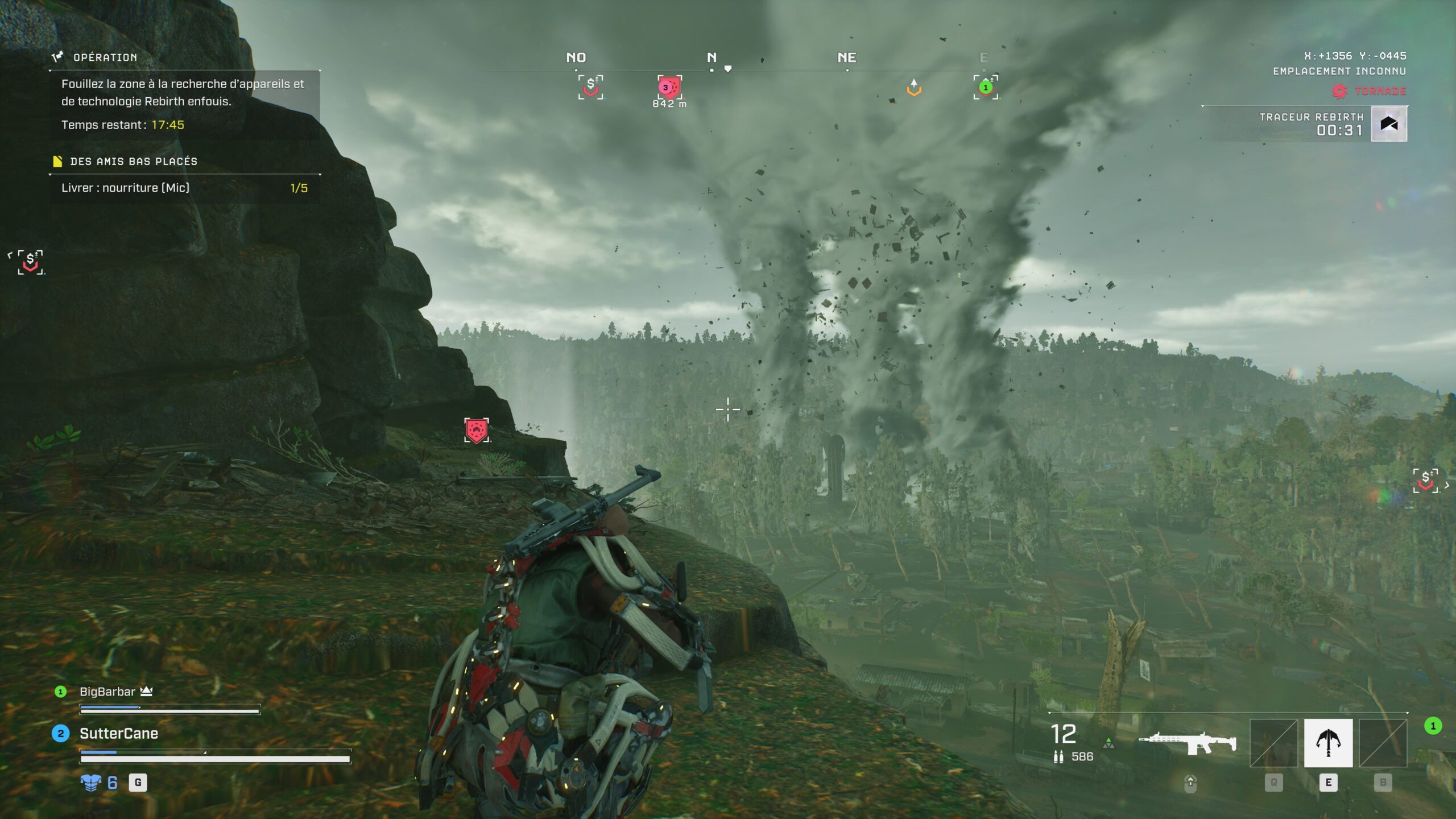 avis Exoborne closed test