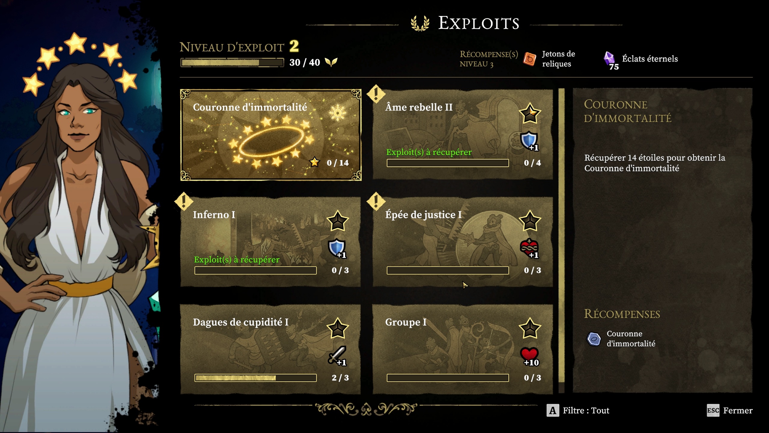 33 Immortals Exploits