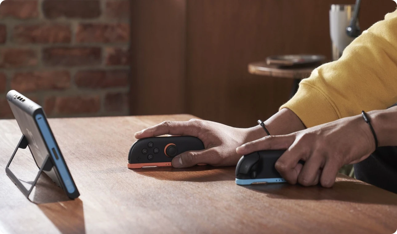 Nintendo Switch 2 : Utilisation des Joy-Con 2 en souris.