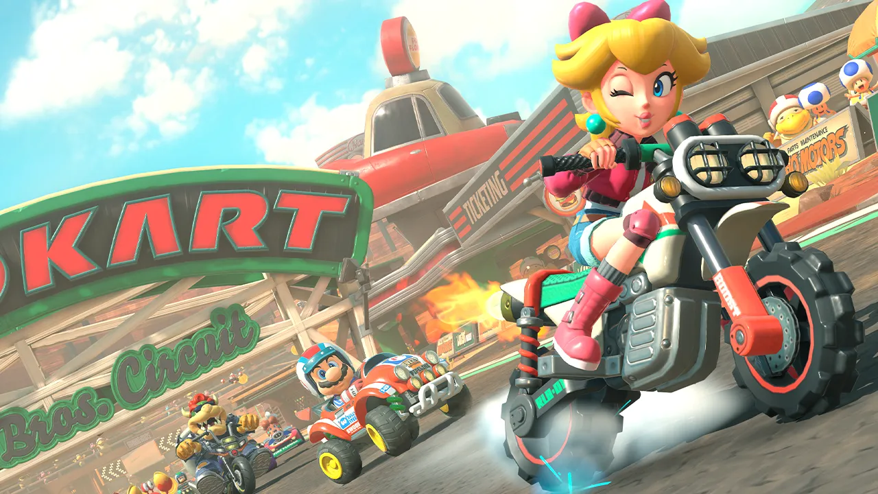 Mario Kart World : Peach Mario Kart World : Peach