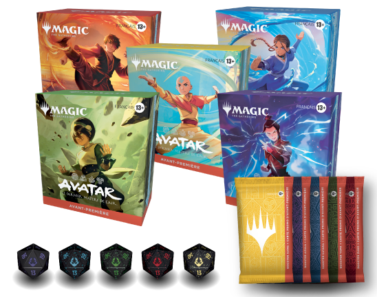 Nous avons pu en découvrir davantage sur la prochaine collaboration événement de Magic : Avatar le Dernier Maître de lâAir. Autant dire que si les fans ont rarement de quoi se mettre sous la dent, câest un festin qui les attend. Nous avons pu en découvrir davantage sur la prochaine collaboration événement de Magic : Avatar le Dernier Maître de lâAir. Autant dire que si les fans ont rarement de quoi se mettre sous la dent, câest un festin qui les attend.