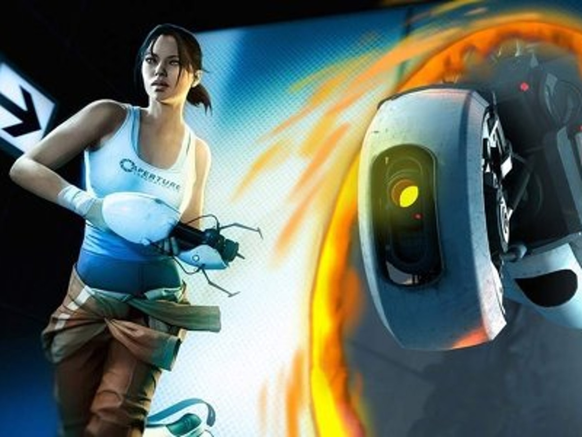Portal 2 Chell GLaDOS Portal 2 Chell GLaDOS