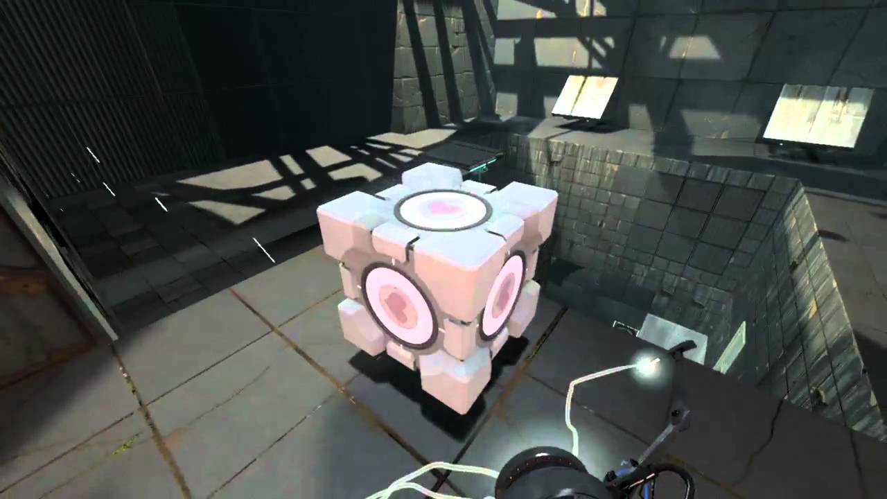Portal 2 Cube Coeur