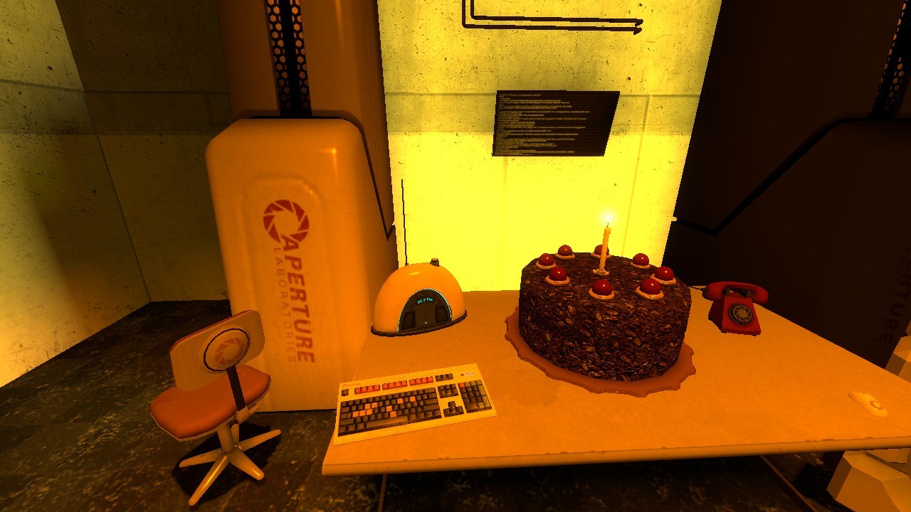 Portal Cake