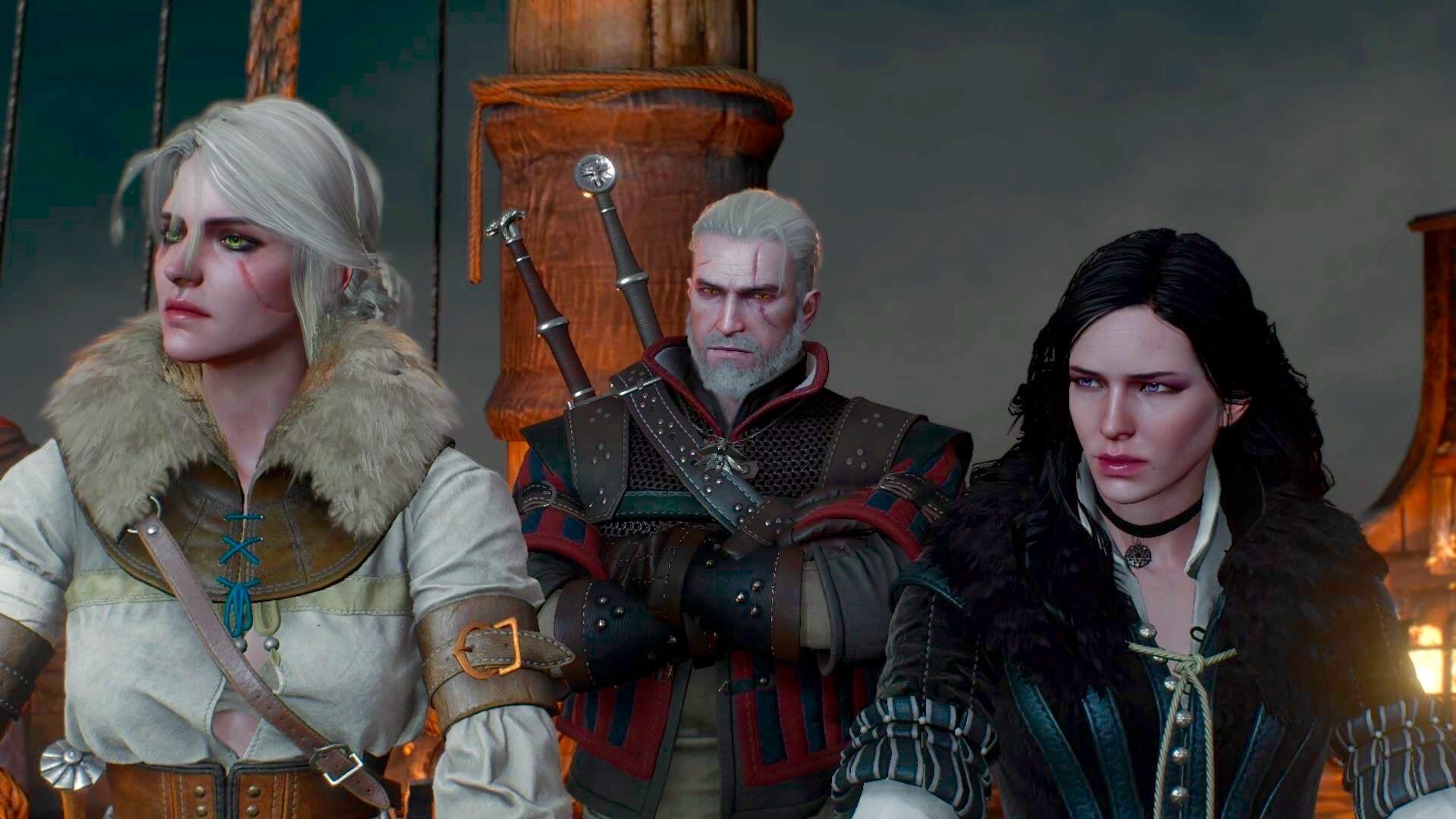 The Witcher 3 Geralt Yennefer Ciri