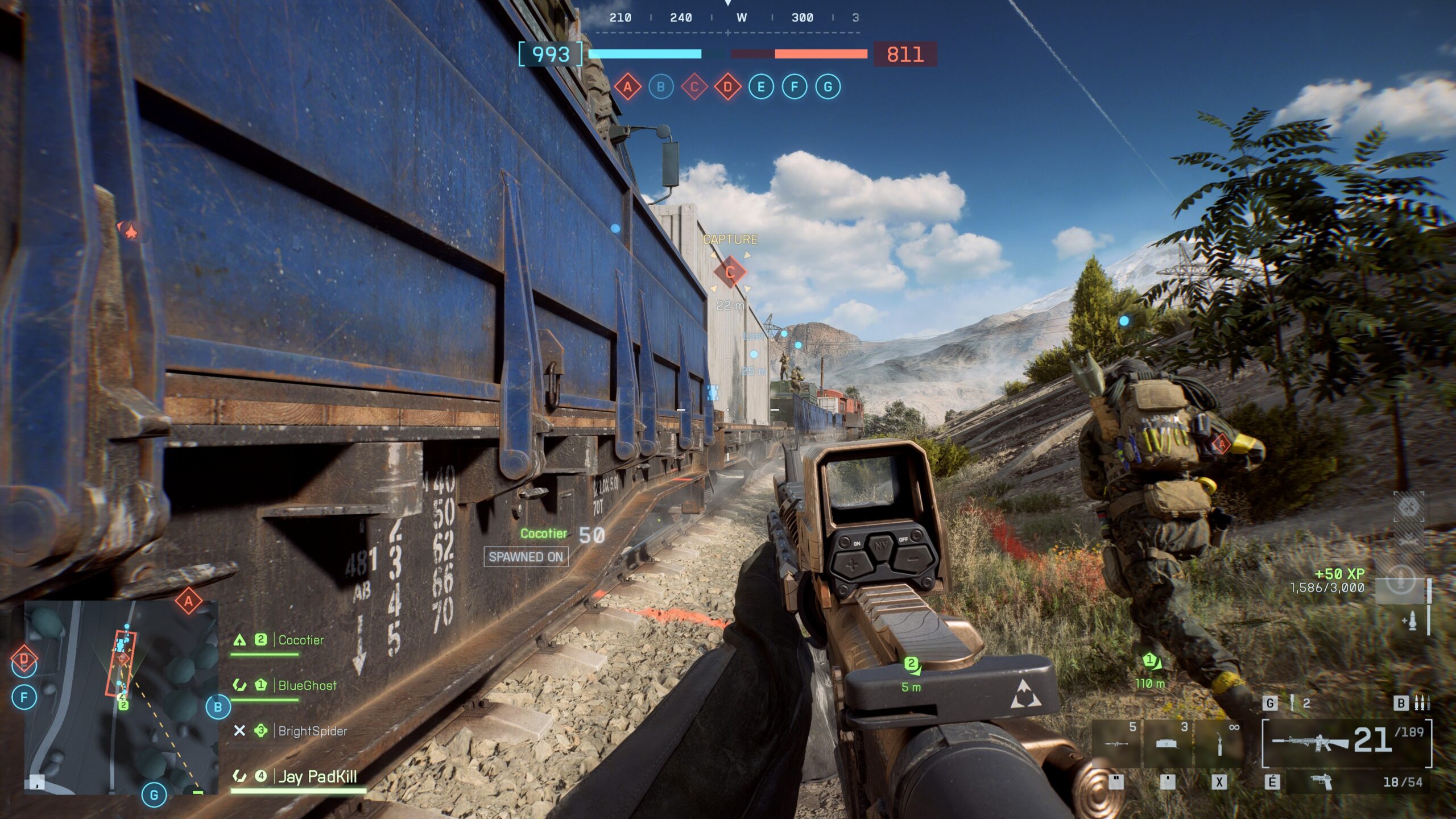 Battlefield 6 saison 3 Train vers Goldmund Â©jeremy.H 