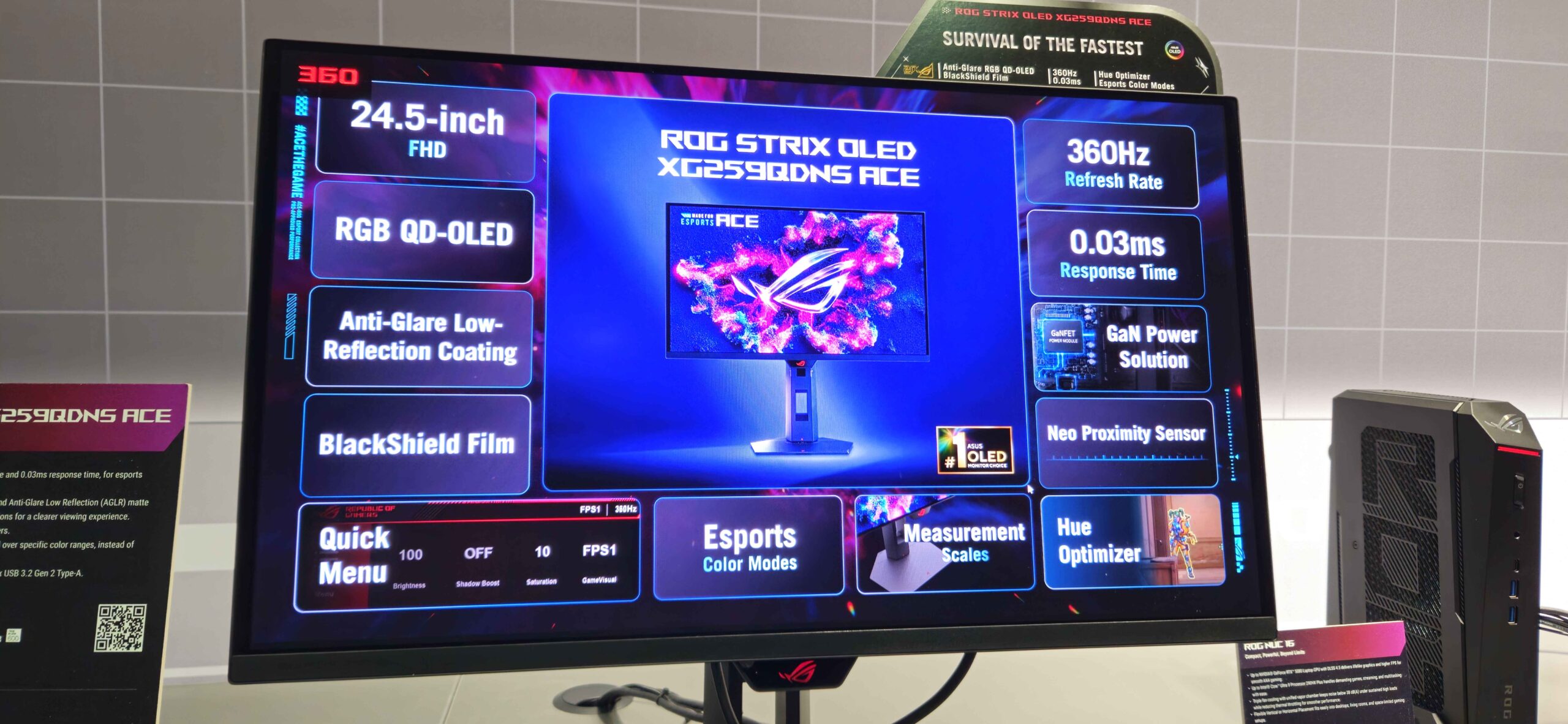 ROG Strix OLED XG259QDNS Ace ROG Strix OLED XG259QDNS Ace