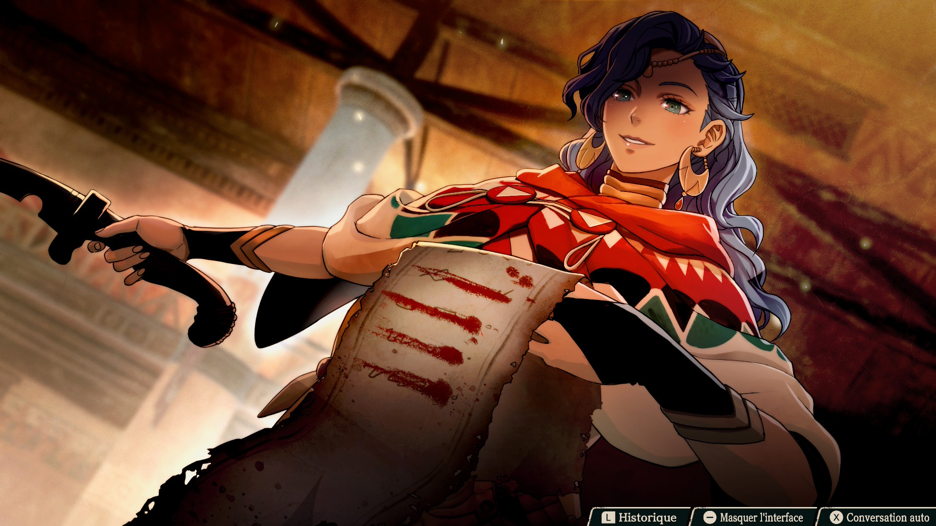Leda dans Fire Emblem Fortune's Weave Â©JÃ©rÃ©my H. 