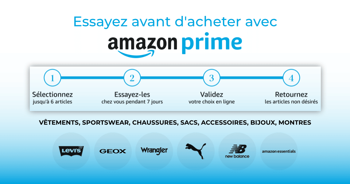 Amazon Prime : Essayez avant d'acheter. Amazon Prime : Essayez avant d'acheter.