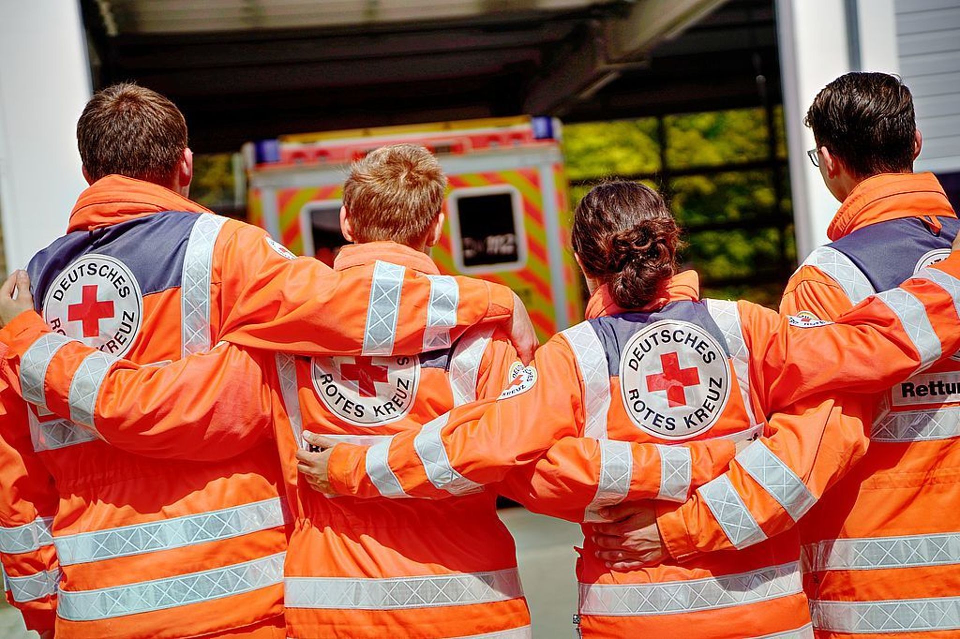 Croix Rouge allemande - Deutsches Rotes Kreuz.
