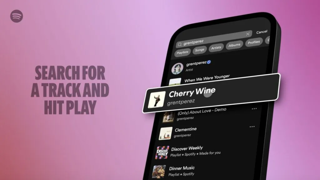 Spotify Pick & Play.