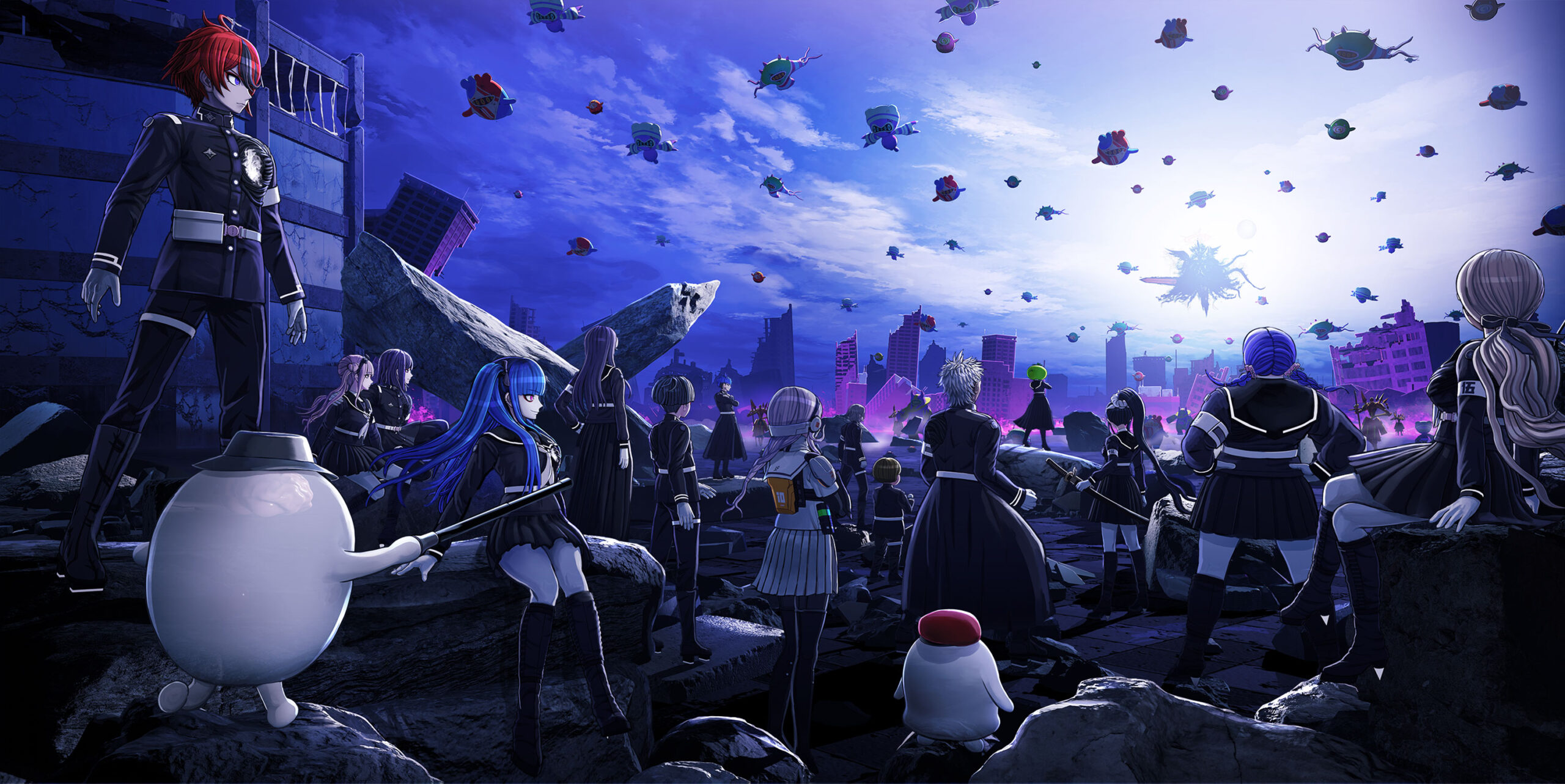 The Hundred Line Last Defense Academy : Key art. The Hundred Line Last Defense Academy : Key art.