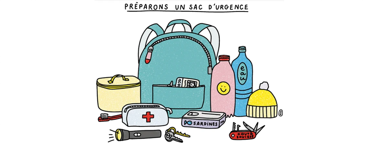 croix rouge sac urgence