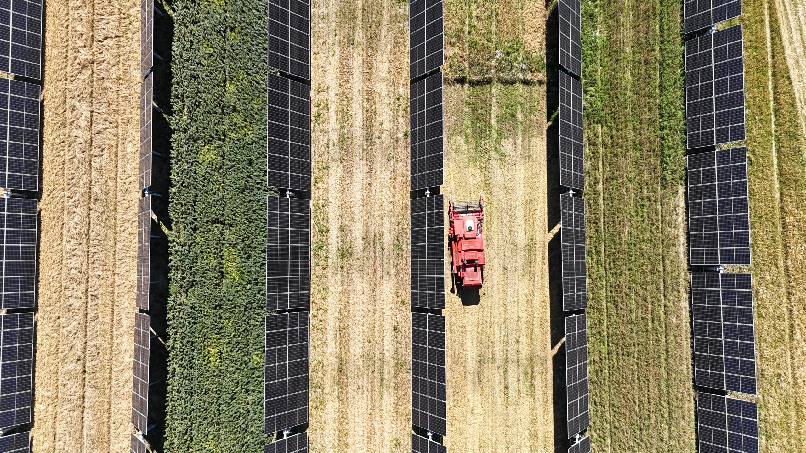 Fermes Solaires France Vue Dessus Fermes Solaires France Vue Dessus