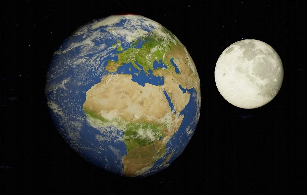 La Terre et la Lune La Terre et la Lune