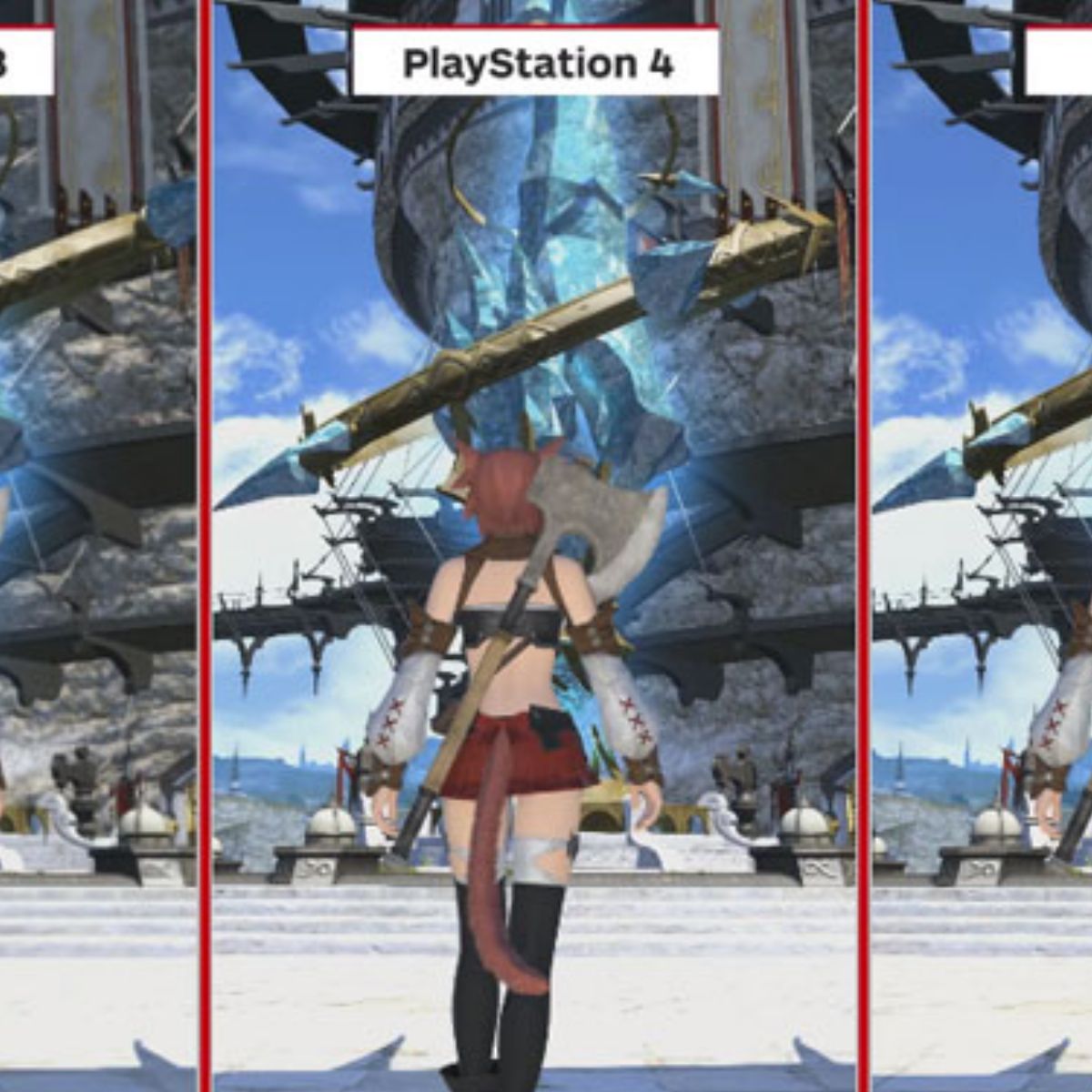 Video Final Fantasy Xiv Le Comparatif Ps3 Ps4 Pc
