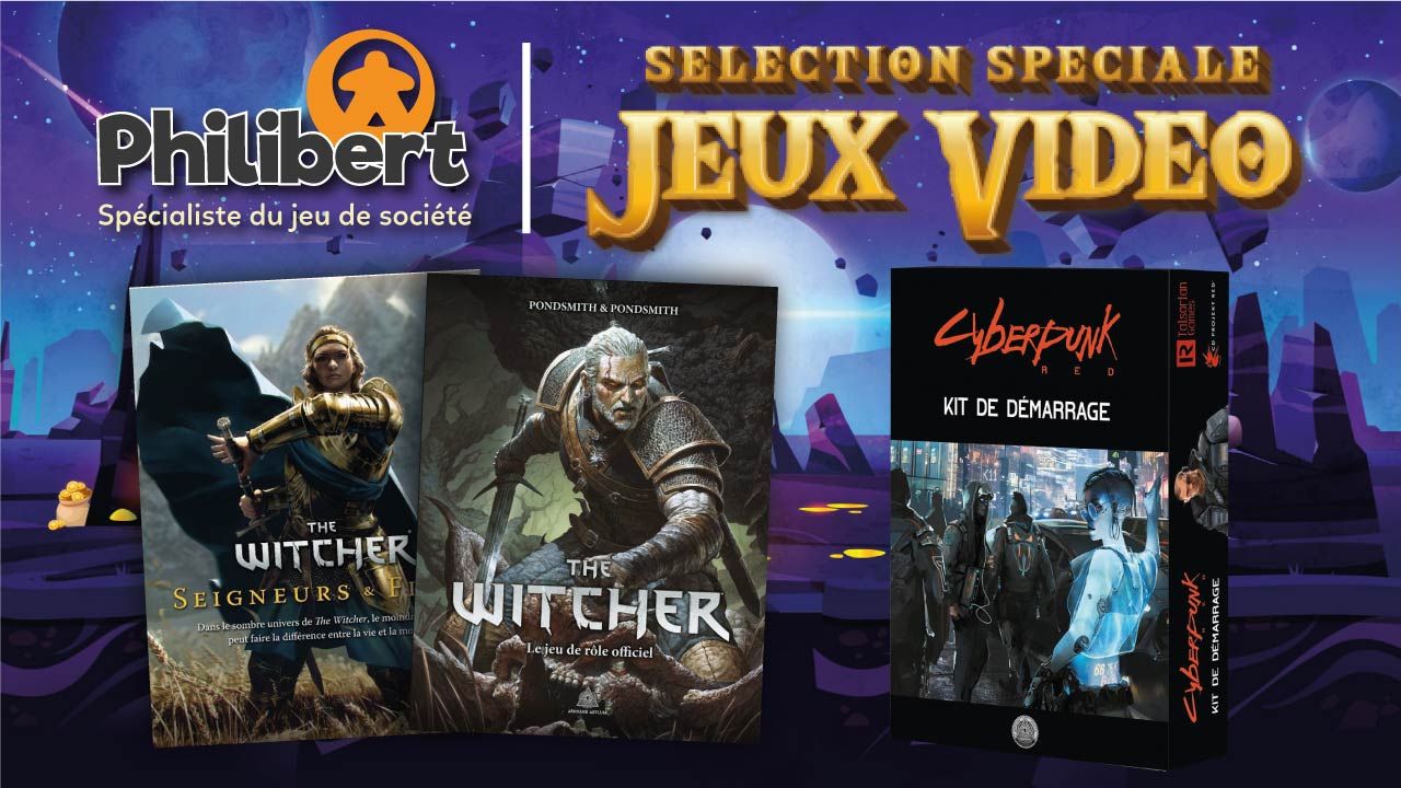 Philibert Découvrez tout l'univers du jeu vidéo sur un plateau