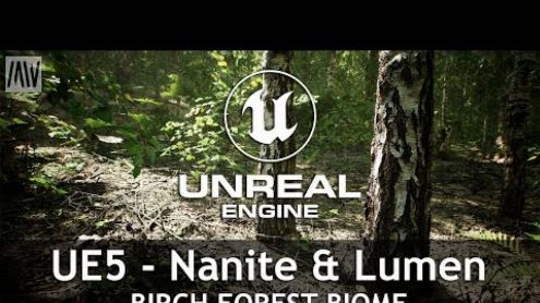 Une forêt photoréaliste conçue sous l'Unreal Engine 5 ! - Post de Gregory Chabal