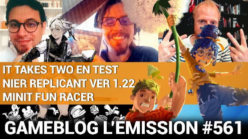 PODCAST 561 : À trois pour parler d'It Takes Two et NieR Replicant ver.1.22...