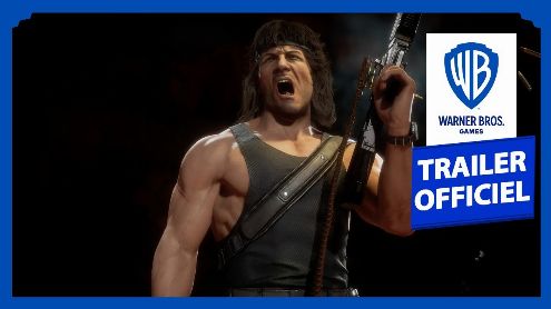Mortal Kombat 11 : Rambo fait sa guerre, avec sa voix française, dans un trailer de gameplay