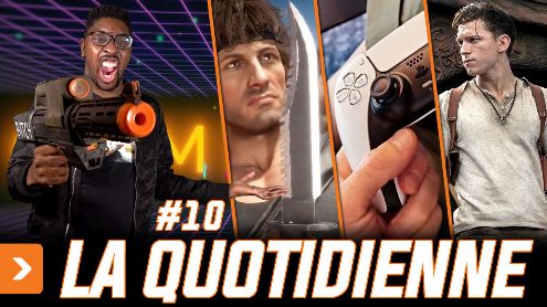 La PS5 en vadrouille, Tom Holland dans le film Uncharted : La Quotidienne #10, c'est parti !