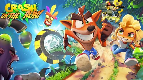 Crash Bandicoot On the Run! : Le runner mobile dévoile du gameplay coloré
