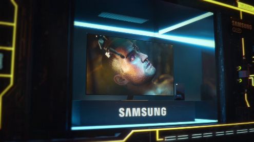 Samsung dévoile une TV QLED Cyberpunk 2077 et organise un concours géant pour la gagner