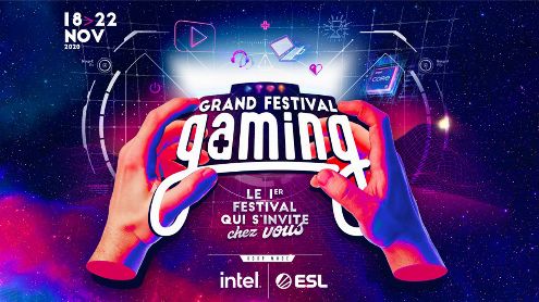 Le Grand Festival Gaming, un événement 100% dématérialisé du 18 au 22 novembre