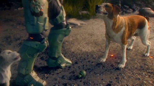 Microsoft met des chiens dans Halo, Minecraft et Flight Simulator dans sa vidéo de Noël