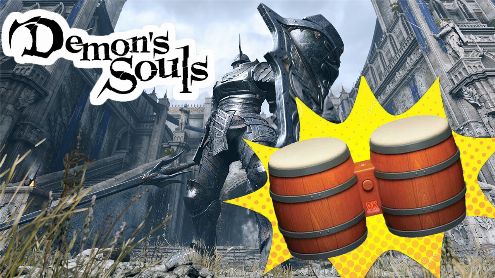 Demon's Souls : Le jeu PS5 n'est pas assez dur, un joueur le tente avec des bongos