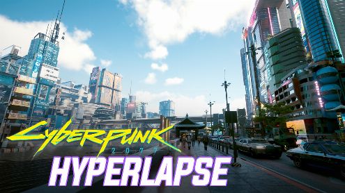L'image du jour : Cyberpunk 2077 en Hyperlapse et en 4k
