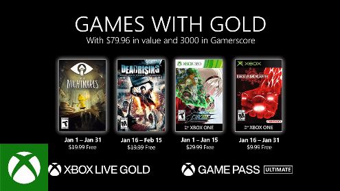 Xbox Games With Gold : Les jeux 