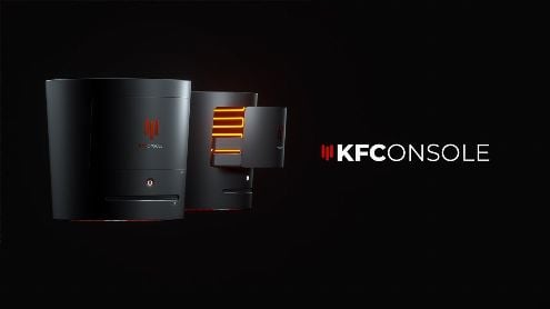 KFC continue de troller et dévoile sa console / PC de jeu avec... réchauffe-poulet intégré