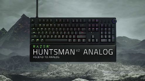 Razer dévoile son clavier Razer Huntsman V2 avec switchs optiques analogiques