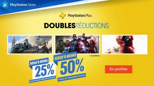 PlayStation Store : Les Doubles Réductions sont lancées, prix en fête pour les abonnés PS Plus