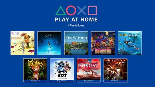 Play at Home : 10 jeux PS4 et PSVR bientôt offerts dont Horizon Zero Dawn