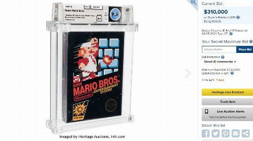 Cette cartouche scellée de Super Mario Bros. s'est vendue à un prix EXORBITANT
