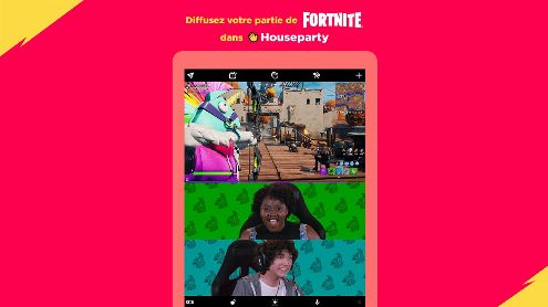 Fortnite est désormais diffusable via Houseparty, voici comment procéder