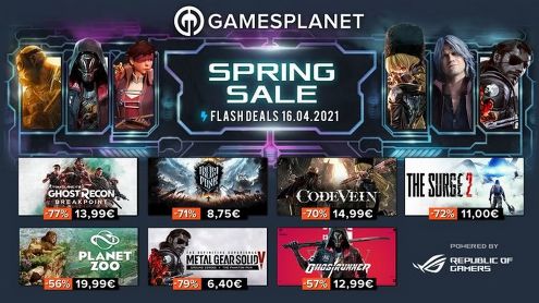 Gamesplanet lance ses soldes printemps, plus de 2500 jeux à prix réduits