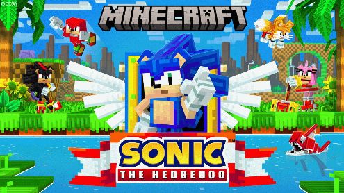 Sonic arrive à toute allure dans Minecraft avec un DLC anniversaire