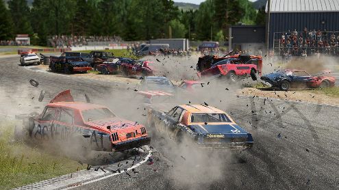 Wreckfest : Un patch permet de tout CASSER et de cross player comme un fou