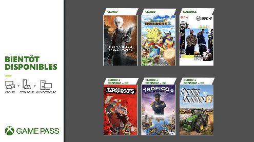 Xbox Game Pass : Les prochains pensionnaires se font connaître