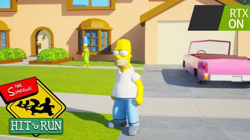 Il crée un remake de Simpsons Hit & Run avec Ray Tracing sous Unreal Engine 5, la vidéo